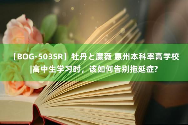 【BOG-503SR】牡丹と魔薇 惠州本科率高学校|高中生学习时，该如何告别拖延症?