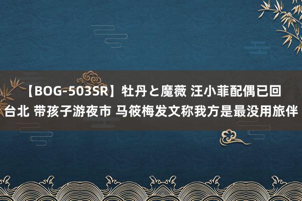 【BOG-503SR】牡丹と魔薇 汪小菲配偶已回台北 带孩子游夜市 马筱梅发文称我方是最没用旅伴