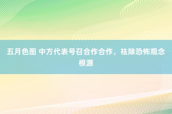 五月色图 中方代表号召合作合作，袪除恐怖观念根源