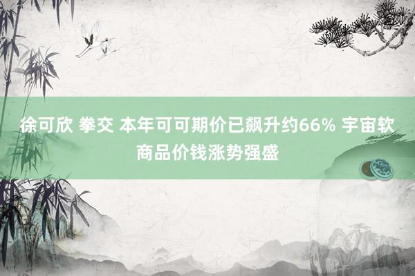 徐可欣 拳交 本年可可期价已飙升约66% 宇宙软商品价钱涨势强盛