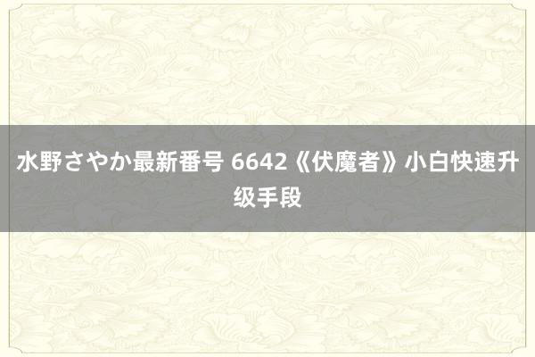 水野さやか最新番号 6642《伏魔者》小白快速升级手段